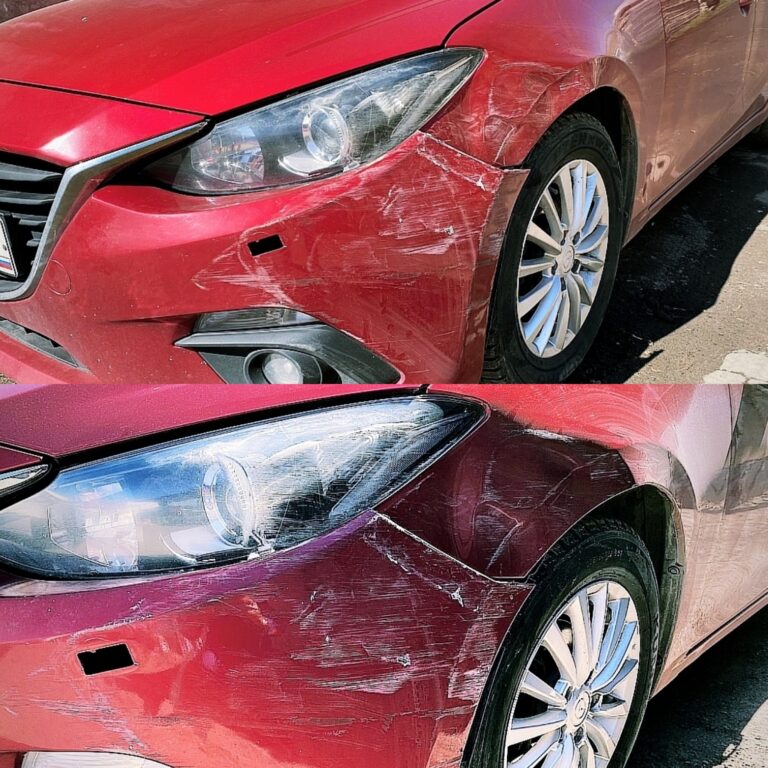 Покраска Mazda3 цвет 41V